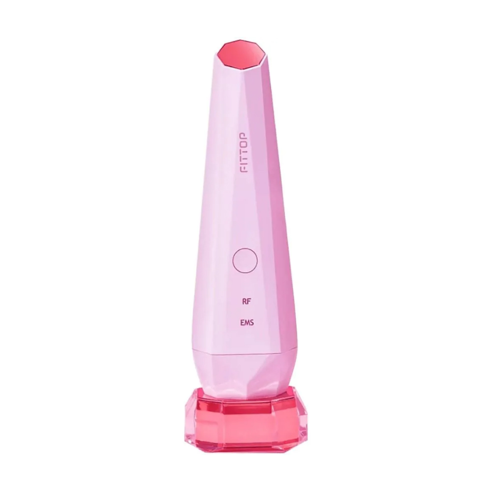Прибор для чистки и массажа лица Fittop FLT931, розовый